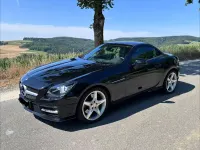 Gebraucht Mercedes SLK200 184 PS (135 kW) 2014 Schwarz Cabrio