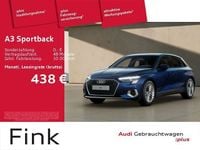 Neu Audi A3 Sportback Advanced Plus 150 PS (110 kW) 2025 Blau Kleinwagen