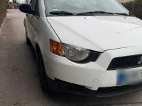 Gebraucht Mitsubishi Colt 75 PS (55 kW) 2009 Weiß Kleinwagen