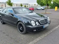 Gebraucht Mercedes CLK200 163 PS (119 kW) 2001 Schwarz Coupé