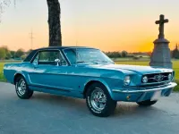 Gebraucht Ford Mustang GT 235 PS (172 kW) 1965 Blau Coupé