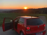 Gebraucht VW Polo 55 PS (40 kW) 2007 Rot Kleinwagen