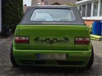 Gebraucht VW Golf Cabriolet 108 PS (79 kW) 1983 Grün Cabrio