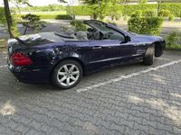 Gebraucht Mercedes SL500 306 PS (225 kW) 2002 Blau Cabrio