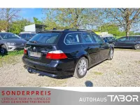Gebraucht BMW 525 197 PS (144 kW) 2008 Saphirschwarz Kombi