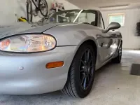 Gebraucht Mazda MX5 140 PS (102 kW) 1999 Schwarz Cabrio