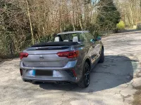 Gebraucht VW T-Roc Cabriolet R-line 150 PS (110 kW) 2022 Grau Cabrio