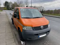 Usata VW Transporter 131 CV (96 kW) 2009 Arancione Furgone