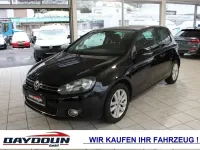Gebraucht VW Golf VI Style 86 PS (63 kW) 2011 Schwarz Kleinwagen