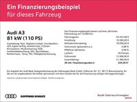 Gebraucht Audi A3 Advanced Plus 110 PS (80 kW) 2024 Schwarz Limousine