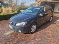 Gebraucht VW Golf VII Style 105 PS (77 kW) 2012 Schwarz Kombi