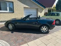Gebraucht Mercedes SLK230 193 PS (141 kW) 1998 Blau Cabrio