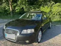 Gebraucht Audi A3 Attraction 170 PS (125 kW) 2007 Schwarz Kleinwagen