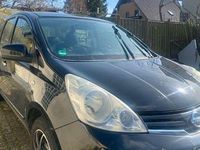 Gebraucht Nissan Note Visia 88 PS (64 kW) 2012 Schwarz Kleinwagen
