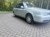 Gebraucht VW Golf Cabriolet 101 PS (74 kW) 1999 Silber Cabrio