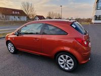 Gebraucht Opel Corsa Edition 69 PS (50 kW) 2011 Rot Kleinwagen