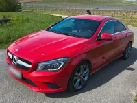Gebraucht Mercedes CLA200 136 PS (100 kW) 2014 Rot Coupé