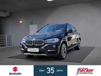 Gebraucht BMW X6 Performance 313 PS (230 kW) 2016 Black sapphire metallic (metallic) SUV
