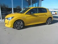Gebraucht Peugeot 208 Allure 102 PS (75 kW) 2022 Gelb Kleinwagen