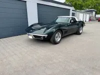 Gebraucht Chevrolet Corvette C3 351 PS (258 kW) 1968 Grün Cabrio