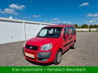 Gebraucht Fiat Doblò Dynamic 77 PS (56 kW) 2009 Rot Van / Kleinbus