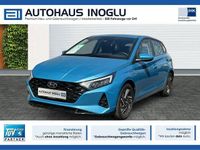 Gebraucht Hyundai i20 101 PS (74 kW) 2023 Blau aqua turquoise / met (metallic) Kleinwagen