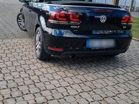 Gebraucht VW Golf Cabriolet 105 PS (77 kW) 2012 Schwarz Cabrio