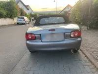 Gebraucht Mazda MX5 110 PS (80 kW) 2003 Silber Cabrio