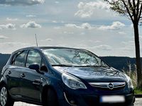 Gebraucht Opel Corsa 101 PS (74 kW) 2012 Blau Kleinwagen