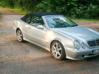 Gebraucht Mercedes CLK230 193 PS (141 kW) 2000 Silber Cabrio