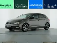 Gebraucht VW Polo R-line 95 PS (69 kW) 2021 Limestone grey metallic Kleinwagen