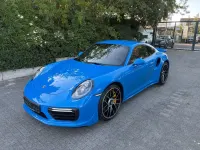Gebraucht Porsche 911 Turbo S 581 PS (427 kW) 2017 Blau Coupé
