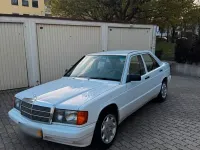 Gebraucht Mercedes 190 160 PS (117 kW) 1990 Weiß Limousine