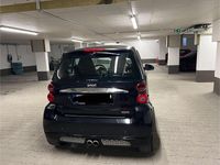 Gebraucht Smart ForTwo Coupé Brabus 98 PS (72 kW) 2009 Schwarz Coupé