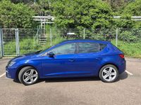 Usata Seat Leon FR 131 CV (96 kW) 2019 Blu Berlina