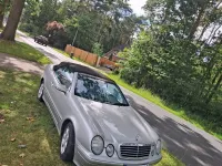 Gebraucht Mercedes CLK200 Elegance 163 PS (119 kW) 2002 Silber Cabrio