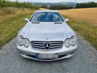 Gebraucht Mercedes SL500 306 PS (225 kW) 2002 Silber Cabrio