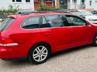 Gebraucht VW Golf V 140 PS (102 kW) 2008 Rot Kombi