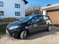 Gebraucht Ford Fiesta 2009 Schwarz Kleinwagen