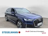 Gebraucht Audi Q7 S-Line 286 PS (210 kW) 2022 Navarrablau metallic SUV