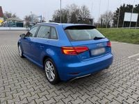 Używany Audi A3 Design 204 KM (150 kW) 2020 Niebieski Sedan/Limuzyna