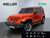 Gebraucht Jeep Wrangler Sahara 200 PS (147 kW) 2020 Orange SUV