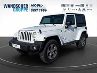 Gebraucht Jeep Wrangler Sahara 200 PS (147 kW) 2018 Weiss SUV