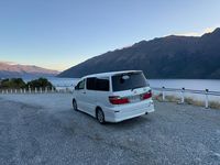 Gebraucht Toyota Alphard 131 PS (96 kW) 2004 Weiß Van / Kleinbus