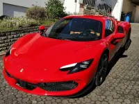 Nowe Ferrari 296 829 KM (609 kW) 2025 Czerwony Kabriolet