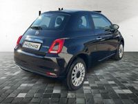 Gebraucht Fiat 500 69 PS (50 kW) 2023 Vesuvio schwarz metallic Kleinwagen