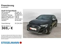 Gebraucht Audi S3 Basis 310 PS (228 kW) 2024 Mythosschwarz metallic Limousine