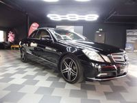Gebraucht Mercedes E250 204 PS (150 kW) 2010 Schwarz Cabrio