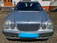 Brugt Mercedes E320 197 HK (144 kW) 2002 Sølv Stationcar