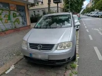 Gebraucht VW Touran 105 PS (77 kW) 2003 Silber Van / Kleinbus
